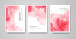 © REZI - Set of bright colorful vector watercolor background. Abstract illustration