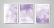 © REZI - Set of bright colorful vector watercolor background. Abstract illustration