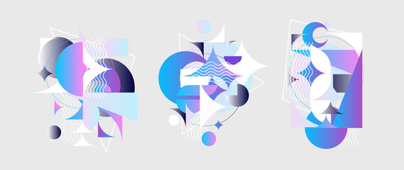 Modern abstract vecter design element for business cards, cover, ads banner decorations. minimal wallpaper design for prints.