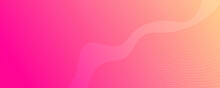 Modern Colorful Gradient Background With Wave Lines