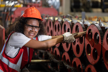 Engineer Worker Hand Got Trapped in the Industrial Machine and Got Crush Injury