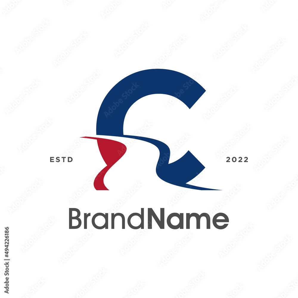 Initial C Road Way Logo