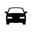 © StockVector - Passenger car icon isolated on white background. Car flat icon.