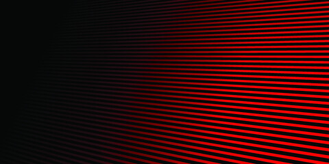 Black background and red line 