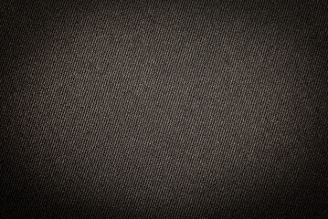 Poster - Gray or black fabric. Texture. Pattern. Material for tailoring. Cloth