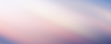 Soft Violet, White, Yellow, Pale Pink Blurry Background. Multicolored Smooth Gradient. Abstract Design. Psychedelic Pattern. Panoramic Template For Banner, Landing Page, Ticket, Coupon