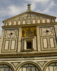 Wall Mural - the facade of san miniato al monte