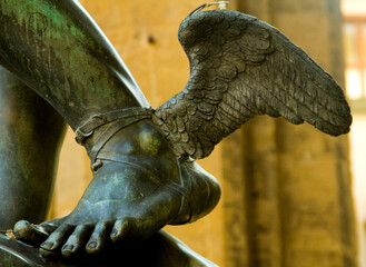 Wall Mural - sculpture in the loggia