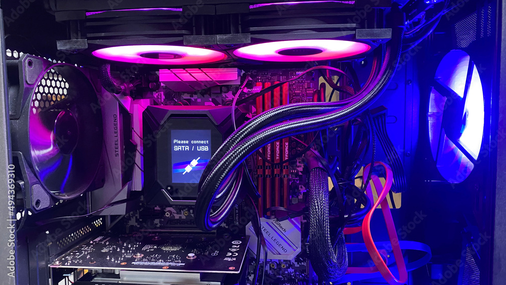 Stockfotot 熱暴走/夏場の温度上昇対策にCPU簡易水冷クーラー「MSI MPG