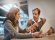 © Koegelenberg/peopleimages.com - Giving it a quick once over. Cropped shot of two businesspeople working together in the boardroom.