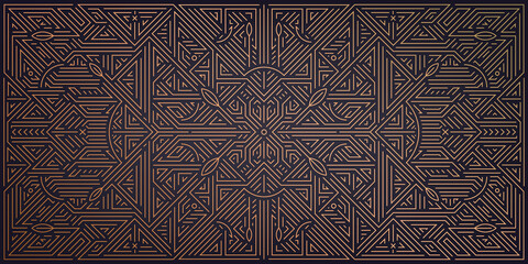 vector abstract geometric golden background. art deco wedding, party pattern, geometric ornament, li