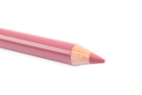 Fototapeta Tęcza - Lip pencil isolated on white, closeup. Cosmetic product