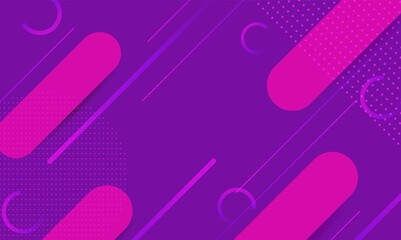 Wall Mural - Neon color abstract 3d background mockup template. Cope space with graphic or geometric texture