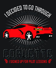 Corvette T-shirt Design