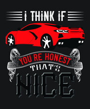 Corvette T-shirt Design