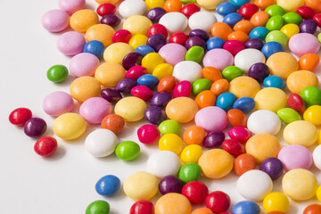 Wall Mural - Colorful candies view