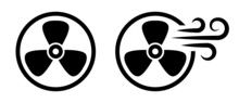 Fan Air Cooling Ventilator Icon