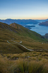 Sunset over Roy's Peak, near Wanaka, New Zealand