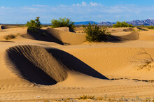 Desert Sand Dunes In Glamis California