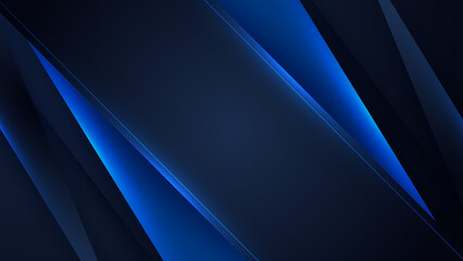 Abstract blue and black background
