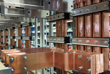 Copper Parts For Electrical Installations. Electrotechnology. 