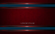 © altadi - Burgundy textured design, imitation marble, horizontal blue border