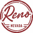 Reno Nevada USA City Stamp