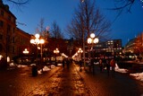 Fototapeta Paryż - street in the night