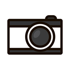 Wall Mural - Isolated camera summer icon vector illustration