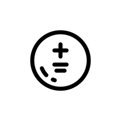 Poster - cmos vector icon. computer component icon outline style. perfect use for logo, presentation, website, and more. simple modern icon design line style