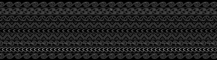 maori geometric pattern tattoo design texture line dark 마오리 문양 타투 도안 건대타투