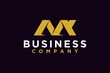 © Erd.Concept - Monogram Initials Letter M K MK logo design
