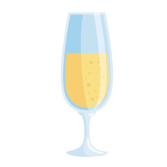 Poster - champagne cup drink