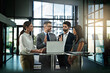 © Katleho Seisa/peopleimages.com - I think its time to expand. Shot of a group of businesspeople meeting in the office.
