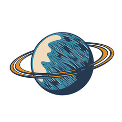 Sticker - saturn space planet