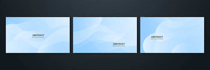 Wall Mural - Abstract light blue background. Modern simple blue grey abstract background presentation design for corporate business and institution.