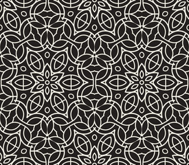  Seamless vector geometric pattern. Textile ornament or sublimation background