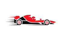 Formula 1 Car. Vector Illustration.