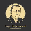 Great Russian composer. Sergei Rachmaninoff was a Russian composer, virtuoso pianist, and conductor. Rachmaninoff is widely considered one of the finest pianists of his day and, as a composer