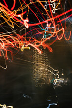 Abstract Long Shutter Speed Background