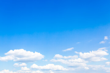 Wall Mural - Blue sky with white clouds