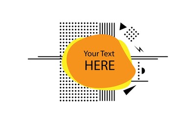 Poster - Abstract Colorful Modern Banner with Geometric Forms