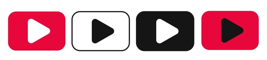 Poster - Flat video player template for web and mobile apps.