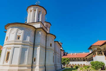 Poster - Horezu Monastery or Hurezi Monastery, located in the town of Horezu, Wallachia, Romania, a UNESCO World Heritage Site