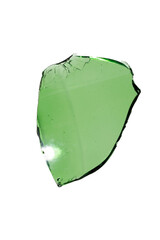 Aufkleber - green shard glass isolated on white background
