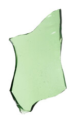 Aufkleber - green shard glass isolated on white background