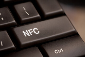 Poster - Computer keyboard with NFC technology