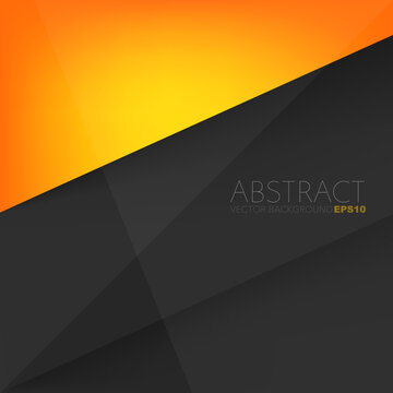 graphic geometric triangle overlap vector layer background for text and message design