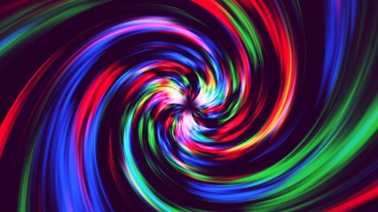 Poster - Multicolour some blurred abstract background in form of a swirl - 3D Illustration