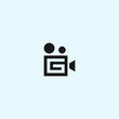 g film logo or square g logo